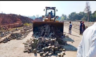 শেরপুরে অবৈধ ইটভাটায় ভ্রাম্যমাণ আদালতের অভিযান: ১৪ লাখ টাকা জরিমানা