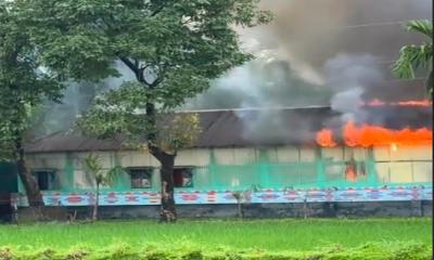 ভূরুঙ্গামারীতে অগ্নিকাণ্ডে বসতবাড়ি ভস্মীভূত