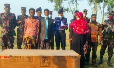 বিএসএফের গুলিতে নিহত বাংলাদেশী যুবকের লাশ ৮ দিন পর ফেরত দিলো বিএসএফ