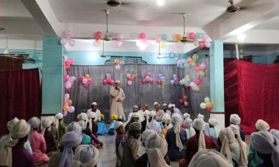 নালিতাবাড়ী তামিরুল কোরআন হাফিজিয়া মাদরাসার দোয়া অনুষ্ঠান