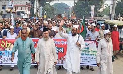 পল্টন ট্রাজেডি দিবস উপলক্ষ্যে নালিতাবাড়ীতে জামায়াতের বিক্ষোভ সমাবেশ