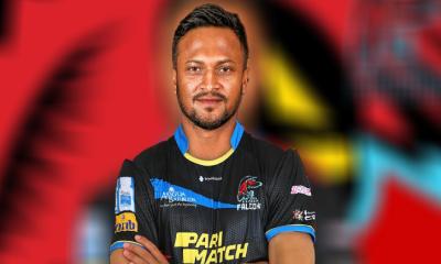 সিপিএলে দল পেলেন সাকিব আল হাসান