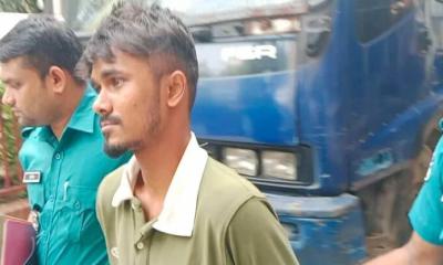 পুরান ঢাকায় ব্যবসায়ী হত্যা: আদালতে দায় স্বীকার ছাত্রদল নেতা রবিন