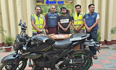 শ্রীমঙ্গলে কুখ্যাত মাদক কারবারি আল আমিন গ্রেফতার
