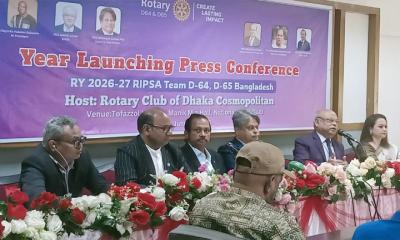 নতুন রোটারি বর্ষে এক লাখ বৃক্ষরোপণ