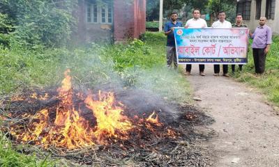 মিরপুরে ইউএনও’র অভিযানে অবৈধ চায়না দুয়ারী কারেন্ট জাল জব্দ