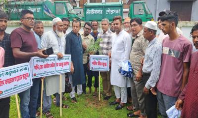 মৌলভীবাজারে কৃষকদল ও বিএনপি পরিবারের বৃক্ষরোপণ কর্মসূচি