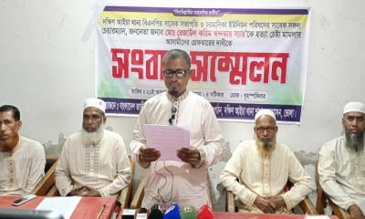 বিএনপির ২ নেতাকে কুপিয়ে হত্যা চেষ্টা, আসামীদের গ্রেফতারের দাবিতে সংবাদ সম্মেলন
