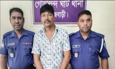 গোয়ালন্দে গাঁজাসহ মাদকসেবী গ্রেপ্তার, ভ্রাম্যমাণ আদালতে ৪ মাসের কারাদণ্ড