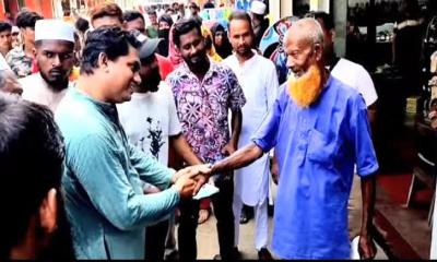 শেরপুরে হাসান ইমাম ওয়াফির গণসংযোগ