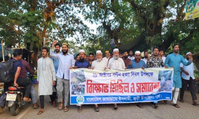 জুড়ীতে পল্টন হত্যা দিবস উপলক্ষে জামায়াতের বিক্ষোভ মিছিল ও সমাবেশ