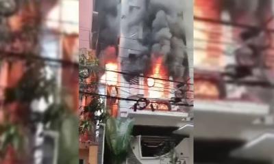 উত্তরায় বহুতল ভবনে ভয়াবহ আগুন, নিহত ৩