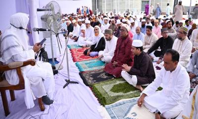 সংসদ ভবনে পবিত্র ঈদুল আজহার জামাত অনুষ্ঠিত
