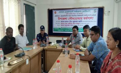 পিরোজপুরের ইন্দুরকানীতে এসডিএফের স্টেকহোল্ডার কর্মশালা