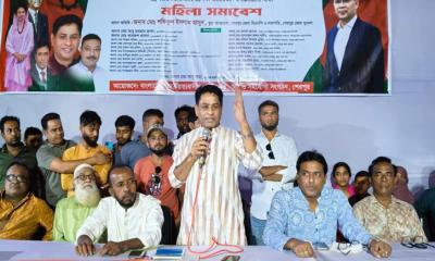 শেরপুরে তারেক রহমানের ৩১ দফা বাস্তবায়নে নারী সমাবেশ