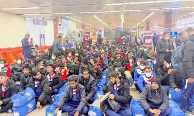 লিবিয়া থেকে দেশে ফিরলেন ১৭০ বাংলাদেশি