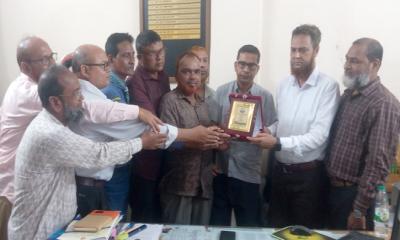 সুন্দরগঞ্জে মাধ্যমিক শিক্ষা অফিসারের অবসর জনিত বিদায় সংবর্ধনা