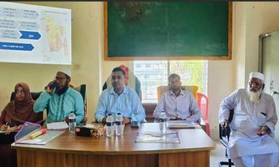 বাউফলে স্বাস্থ্যঝুঁকি মোকাবেলায় অবহিতকরণ সভা