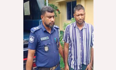 চরভদ্রাসনে যাবজ্জীবন সাজাপ্রাপ্ত আসামি আটক