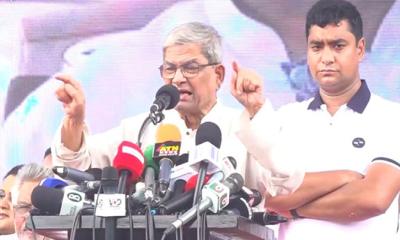 কোনোদিনই শেখ হাসিনাকে এ দেশে রাজনীতি করার সুযোগ দেবো না : মির্জা ফখরুল