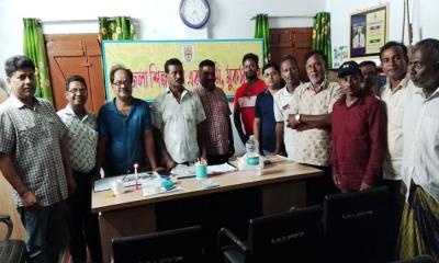 যাত্রাশিল্প রক্ষায় দীপ্ত শপথ মুকসুদপুরের শিল্পীদের