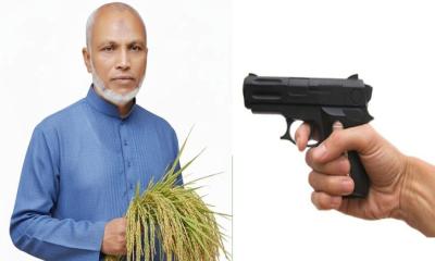 গণসংযোগে গুলিবিদ্ধ বিএনপি মনোনীত প্রার্থী এরশাদ উল্লাহসহ ২ জন