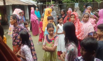 পুঠিয়ায় পানিতে পড়ে শিশুর মৃত্যু