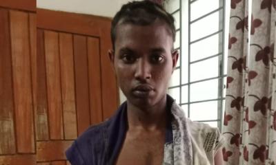 চুরি করে পালাতে গিয়ে জনতার হাতে ধরা আকাশ, মাথা ন্যাড়া করে পুলিশে সোপর্দ