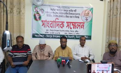 মিরপুরে লিংকনের বিরুদ্ধে বিএনপির সংবাদ সম্মেলন