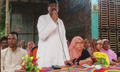 কেশবপুরে দাস সম্প্রদায়ের সঙ্গে বিএনপির উঠান বৈঠক