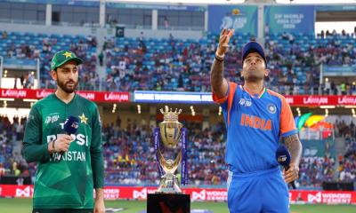এশিয়া কাপ ফাইনালে টসে জিতে ফিল্ডিংয়ে ভারত