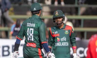 জিম্বাবুয়ের কাছে লজ্জাজনক হারে সিরিজ শুরু বাংলাদেশের