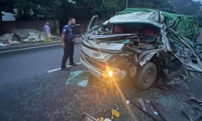 লালপুরে ট্রাকের ধাক্কায় পিকআপ আরোহী নিহত