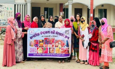 কাপাসিয়ার শারমিন সুলতানা: ঘরোয়া স্বপ্ন পূরণে সফল নারী উদ্যোক্তা