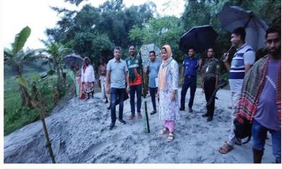 অবৈধভাবে বালু উত্তোলন: দুটি মেশিন জব্দ, ৫০ হাজার টাকা জরিমানা