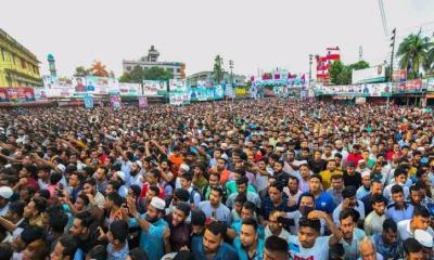 শেরপুরে এনসিপির জুলাই পদযাত্রা ও সমাবেশ অনুষ্ঠিত