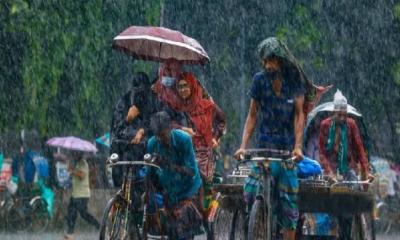 সন্ধ্যার মধ্যে ঝড় ও অতি ভারি বর্ষণের পূর্বাভাস