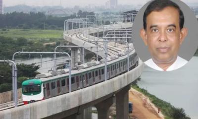 ভূমিকম্পে মেট্রোরেলের কোনো ভৌত স্থানচ্যুতি হয়নি: ডিএমটিসিএল