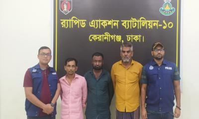 বানারীপাড়ায় ডাকাতি: চক্রের আরও তিন দুর্ধর্ষ সদস্য গ্রেপ্তার