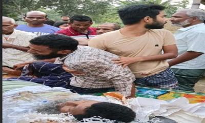 নিয়ামতপুরে ট্রাক্টরের চাপায় মোটরসাইকেল আরোহী নিহত