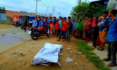 জামালপুরে সড়ক দূর্ঘটনায় মটর সাইকেল আরোহীর মৃত্যু