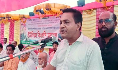 ঝিনাইগাতীতে বাদশার বহিষ্কারাদেশ প্রত্যাহারের দাবিতে বিএনপির সমাবেশ