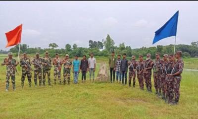 বালিয়াডাঙ্গী সীমান্তে আটক ৬ বাংলাদেশিকে ফেরত দিল বিএসএফ