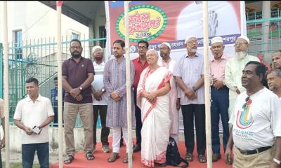 শেরপুরে খান বাহাদুর ফুটবল টুর্নামেন্টের উদ্বোধন
