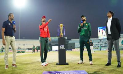 ফাইনালে টস জিতে বোলিংয়ে বাংলাদেশ