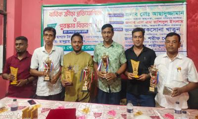 কেশবপুর প্রেসক্লাবের বার্ষিক ক্রীড়া প্রতিযোগিতা ও পুরস্কার বিতরণ অনুষ্ঠিত
