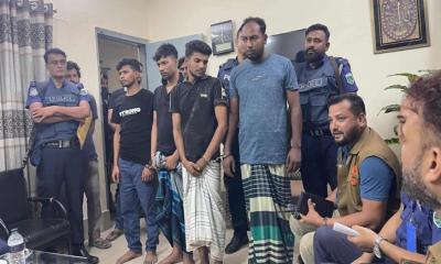 লালপুরে যৌথ অভিযানে ১২ জন ইমো হ্যাকার আটক