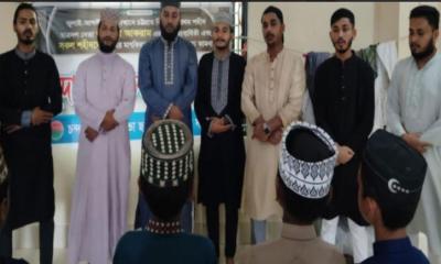চন্দনাইশে জুলাই বিপ্লবের শহীদ ওয়াসিম আকরামের স্মরণে দোয়া মাহফিল