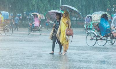 ঢাকাসহ চার বিভাগে ভারী বৃষ্টির পূর্বাভাস