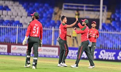 বাংলাদেশের সামনে ১৪৪ রানের লক্ষ্য দিল আফগানিস্তান